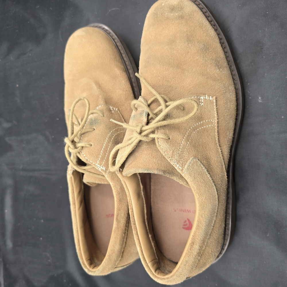 Red Wing Shoes Tan Brown Oxfords Classic Design - Picture 5 of 8